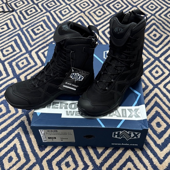 HAIX Black Men's Tactical Boots